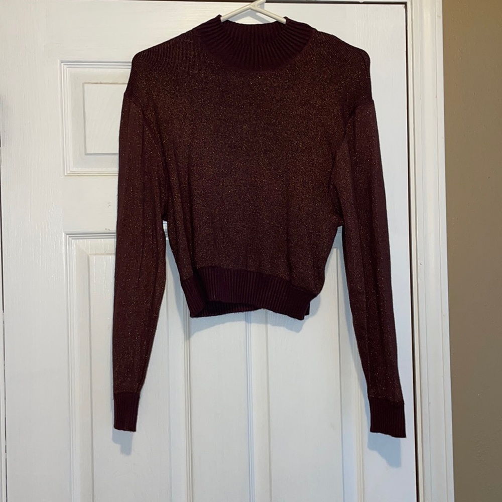 Small Free People glitter sweater